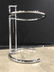 Tubular Chrome And Glass Circular Side Table - 7