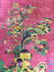 Vintage Chinese Art Deco Handmade Wool Pile Rug