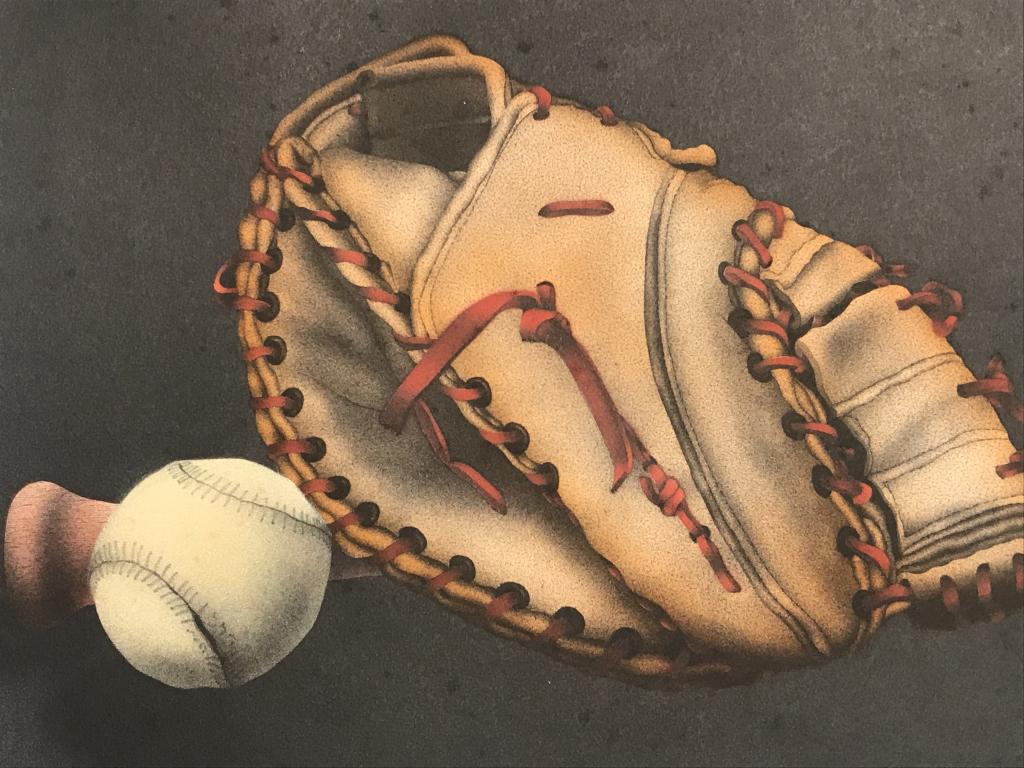 Signed & Numbered D. RICHARDS Color Mezzotint: Signed D. Richards in pencil in lower right corner, attributed to Daniel RICHARDS (Canadian, 1947- ). Titled ‘Memories’ in bottom center, numbered 3/99 in lower left corner. Color mezzotint depict