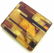 Unique Art Glass Brooch pin On Sterling Silver