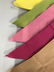 Assortment Colorful Vintage Cotton Table Napkins