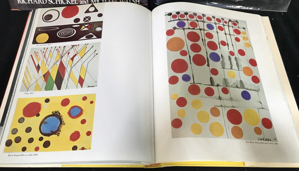 Lot 3 Coffee Table Books, Carnegie, Steuben: Three Books- ‘Carnegie Hall, The First One Hundred Years’, ‘Steuben Glass, An American Tradition in Crystal’ , ‘Calder’ - Exhibition Of mobiles and sculptures at the Guggenheim Museum, etc