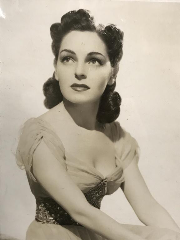 Vintage Bruno of Hollywood Portrait Photograph: Vintage Bruno Bernard photograph of starlet, with Bruno of Hollywood Mark in lower left corner. Photograph is set behind plexiglass In Gold tone coated wood style frame. Measures approx 11.75 inches i