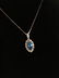 Vintage Authentic Blue Topaz & Diamond In Gift Box - 7
