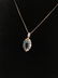 Vintage Authentic Blue Topaz & Diamond In Gift Box - 8