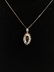 Vintage Authentic Blue Topaz & Diamond In Gift Box - 9
