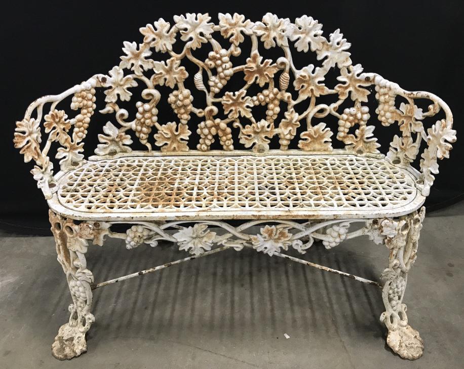 Antique Victorian Cast Iron Garden Bench Nov 20 2019 The