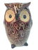 Ceramic owl vase