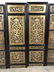Set 4 Chinese Lacquered Gilt Wooden Wall Panels - 2