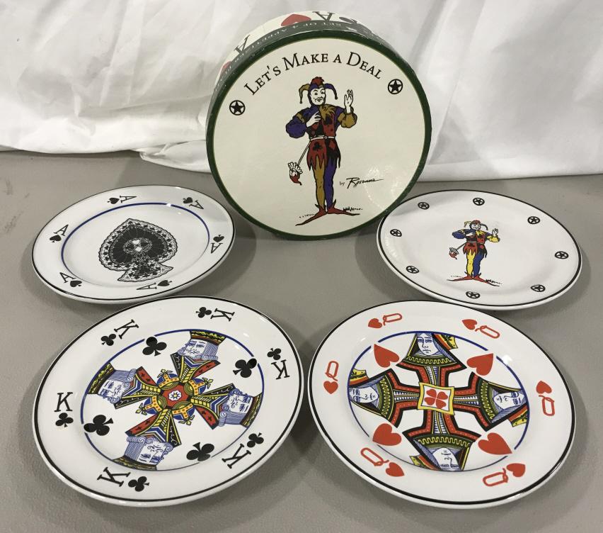 Set 4 Let’s Make A Deal Rosanna Appetizer Plates Jan 08, 2020 The