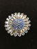Vintage Rhinestone Floral Brooches, Lot 5 - 4