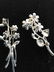 Vintage Rhinestone Floral Brooches, Lot 5 - 6