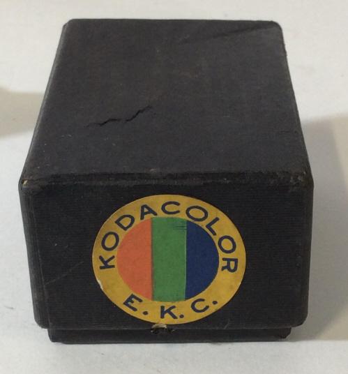 Collectible Kodacolo,r Zeiss Ikon Scope, Germany: In Original Box. Kodacolor EKC. KODACOLOR TRI-COLOR PROJECTION LENSES/FILTER. Vintage German Scientific Instrument, Vintage German Optical Scope, Carl Zeiss, Vintage Color Projection Lense, Vintage Sc