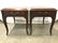 Pair Vintage ETHAN ALLEN Carved Wooden Side Tables