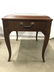 Pair Vintage ETHAN ALLEN Carved Wooden Side Tables - 2