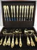 Boxed Set Royal Splendor Gold EP Sterling Flatware - 2
