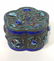 Vintage Copper and Enamel Jewelry/Trinket Box