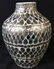 Two Mirror and Glass mosaic vases