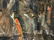 Abstract Mixed Media on Canvas Merton Simpson