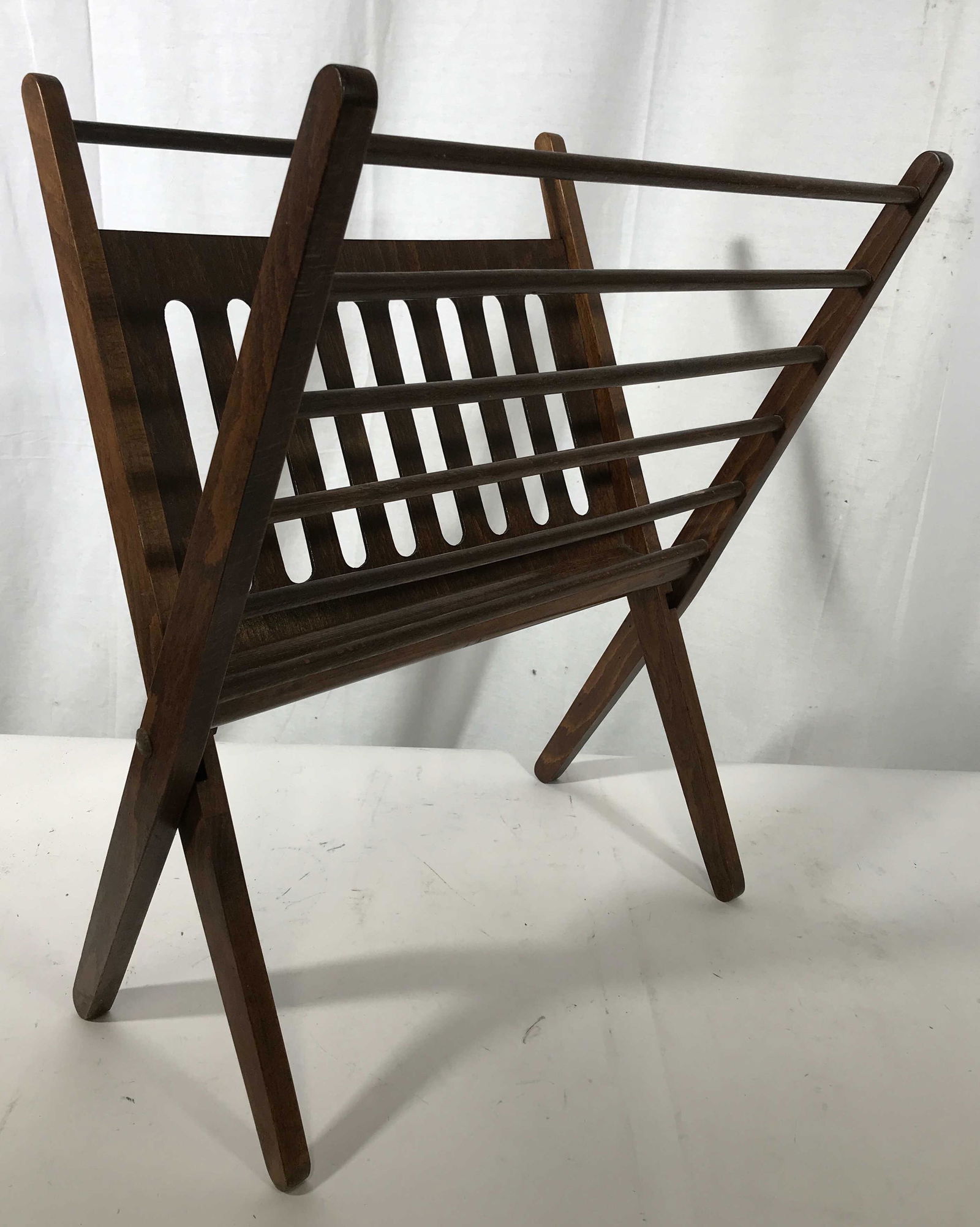 Mid Century Modern Dark Wood Magazine Rack Apr 15, 2020 The Benefit