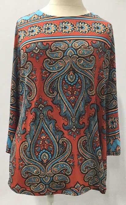BOB MACKIE Floral Top: Bob Mackie Wearable Art vintage floral top. Top is size medium. Bob Mackie, vintage fashion, New York fashion, floral blouse, printed top, vintage print, fashionista, vintage fashion, summer fashion,