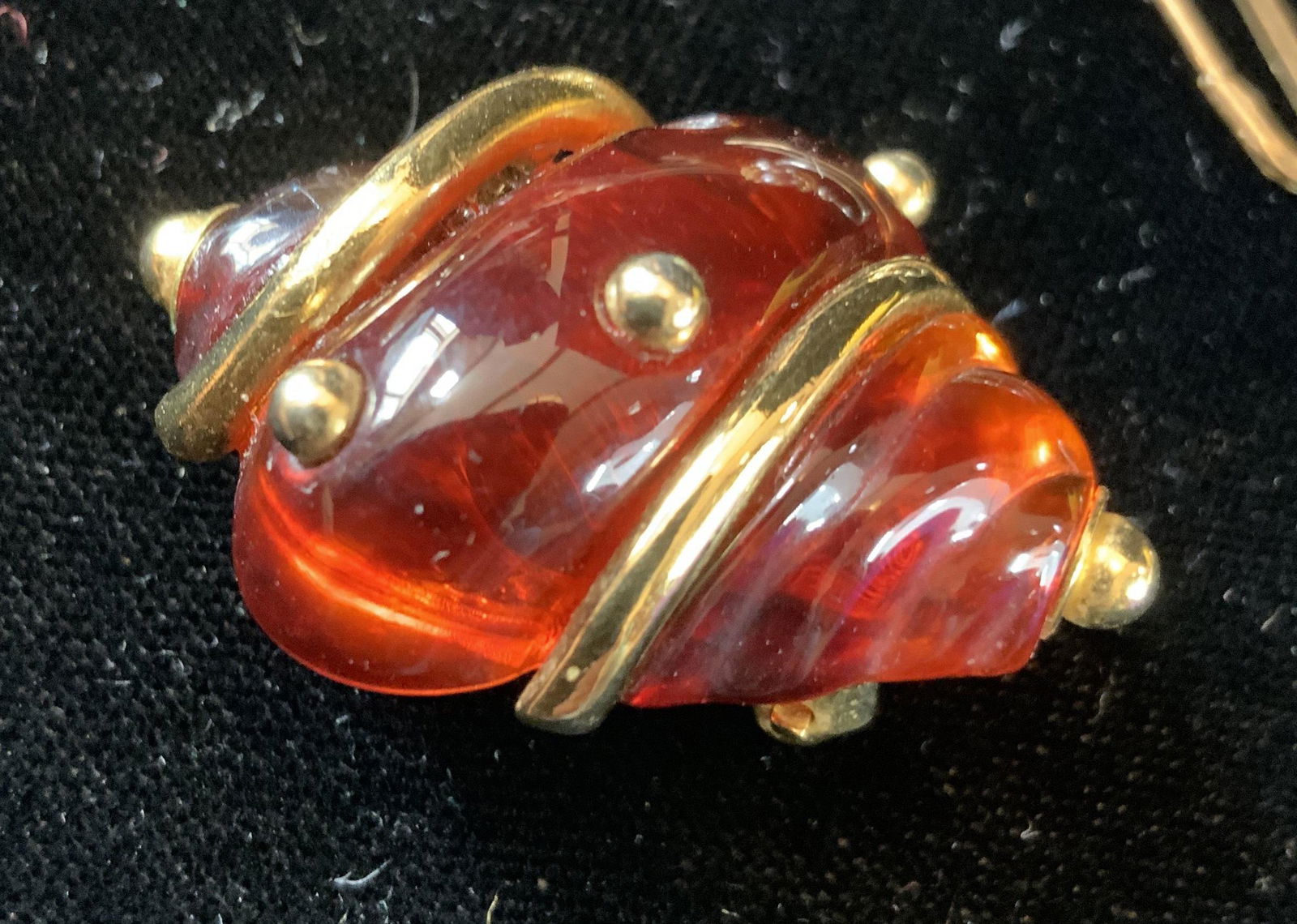 Group lot Pins Hermes Single Earrings Pendants: Stick pin marked for Hermes, Hermes Paris, Bird, carved stone fish, shell earring, key chain, pins, longest measures 3 inches, vintage estate jewelry and wearables, fashion accessories