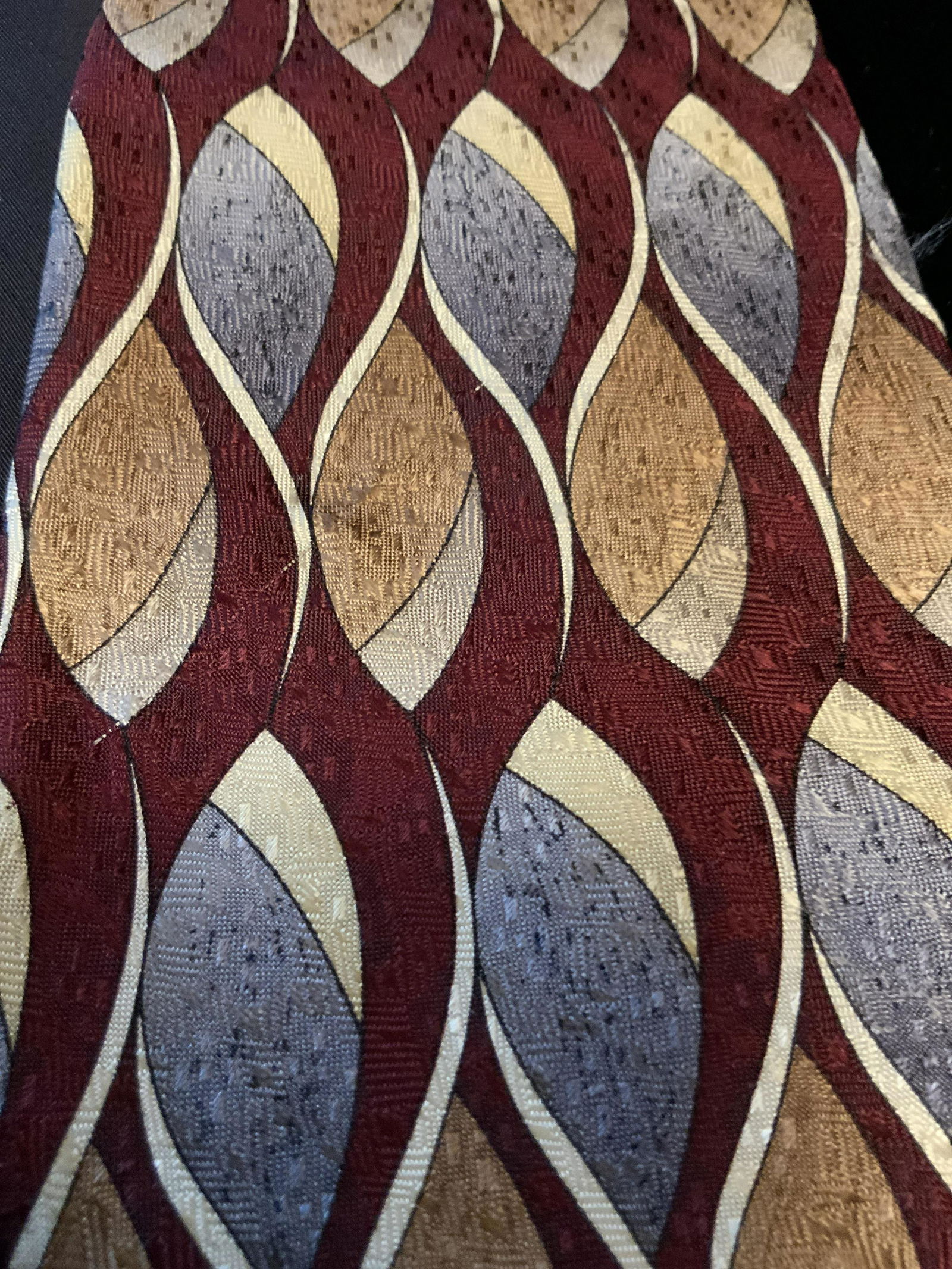 Lot 3 DUNHILL and Jimmy V W Tags: One solid black tie From luxury Design house DUNHILL, needs spot clean, two ties with original Tags from Jimmy V, Jimmy Valvano for Cancer Research, mens fashion accessories, wearable accessories, men