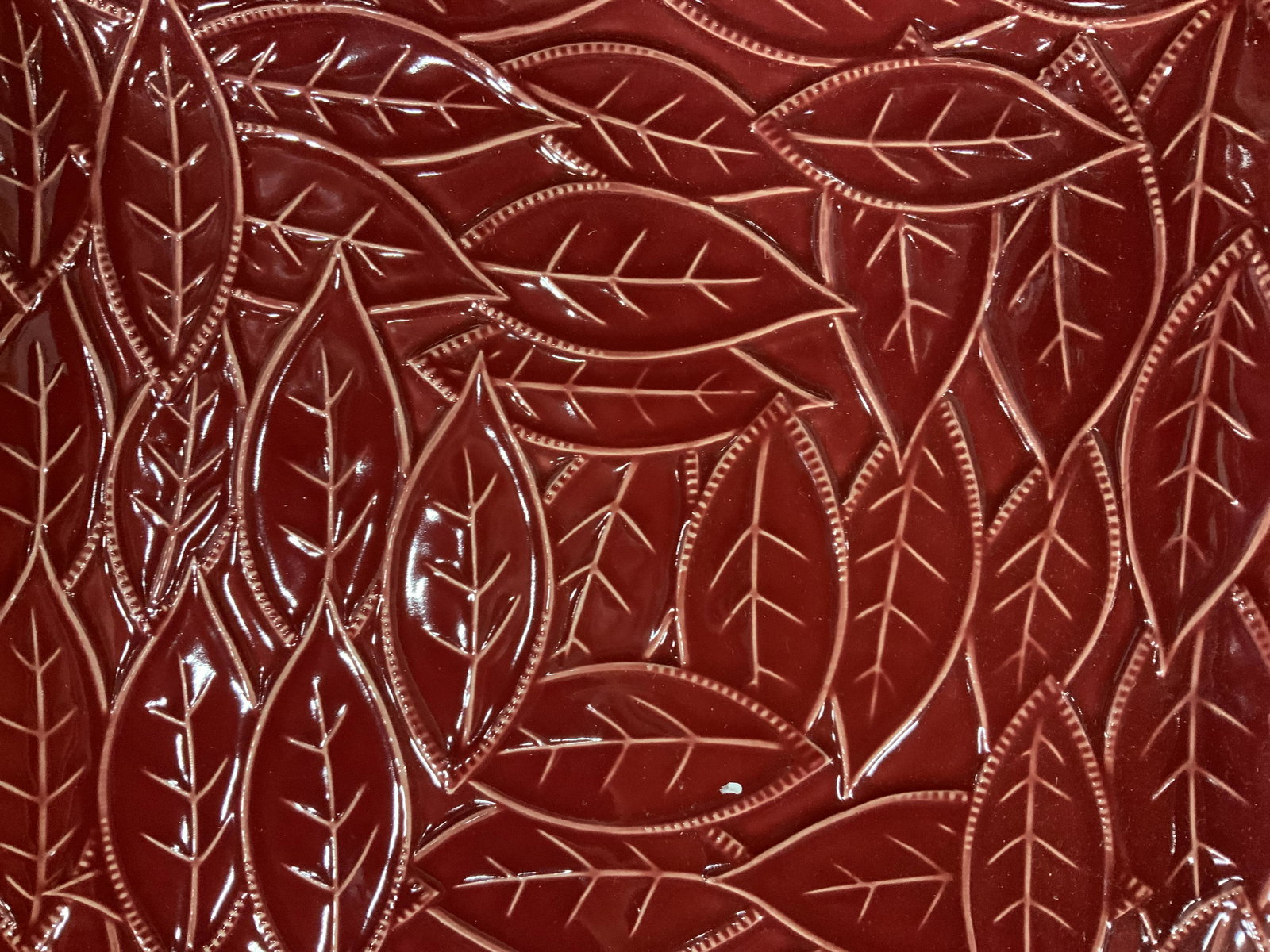 Lot 2 New Ceramic Serving Platters: New old stock from Westchester New York Ceramics Store, larger measures 12 inches square, platters, serving plates, tableware