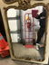 Pair-6 ft French Trumeau Hand Ptd Mirrors - 6