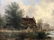 Signed Langlois ‘Village Near Berne’ H.Langlois