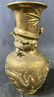 Chinese Gilded Bronze Dragon Form Vase