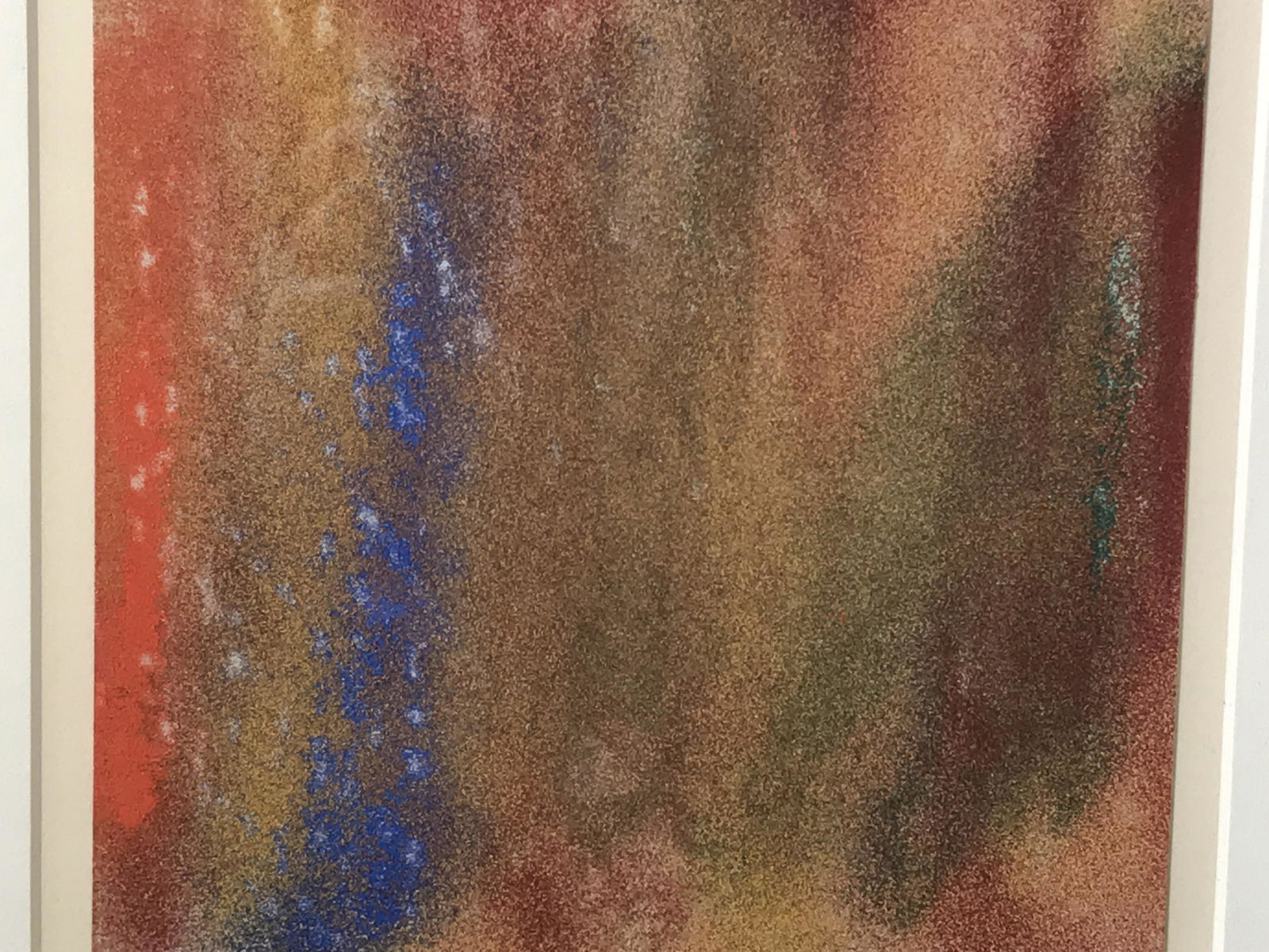 Signed Framed Spray Paint on Board: Signed framed spray paint on board, signed illegibly in the lower right corner in pencil possibly reads Natuan Bhaksan, artist proof in the lower left corner in pencil reads 71,, subject consists of a