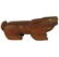 Antique Folk Art Whimsical Wood Rabbit