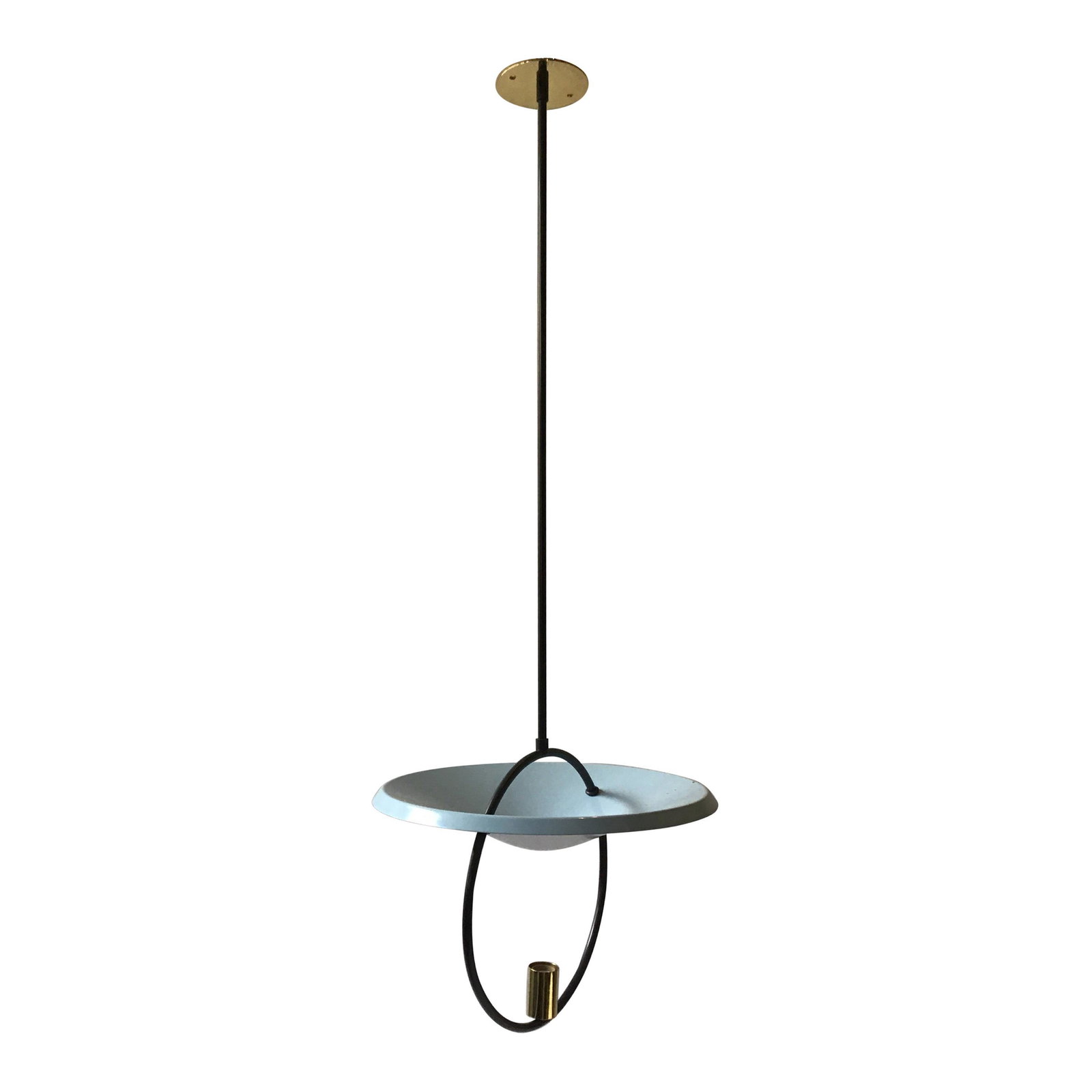 Juniper Atomic Chandelier by Paris Forino: One of two being sold, new in box, never used, atomic style pendant light, ceiling light, chandler, mod style, measures h 48 inches, diameter app17.5 inches, architectural style lighting, Paris Forino