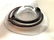 Signed HH and numbered Art Glass Swirl Bowl - 2