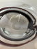 Signed HH and numbered Art Glass Swirl Bowl - 8