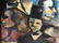 F Rand Signed German Expressionist Oil on Canvas - 3