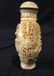 Hand Crafted Asian Bone Snuff Bottle - 3