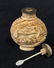 Hand Crafted Asian Bone Snuff Bottle - 8