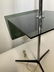 Lucite Chrome Side Table W Rack and Lamp - 13