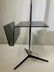 Lucite Chrome Side Table W Rack and Lamp - 4