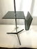 Lucite Chrome Side Table W Rack and Lamp - 6