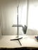 Lucite Chrome Side Table W Rack and Lamp - 7