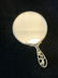 Art Nouveau Hand Held Mirror w Cerubs - 6