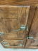 Antique Wood Metal Brass Ice Chest - 13
