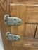 Antique Wood Metal Brass Ice Chest - 7