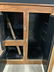 Antique Wood Metal Brass Ice Chest - 9