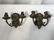 Pair of Antique Gilded Bronze Wall Sconces - 2