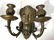 Pair of Antique Gilded Bronze Wall Sconces - 3