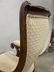 Antique Victorian High Back Arm Chair, C1850 - 11